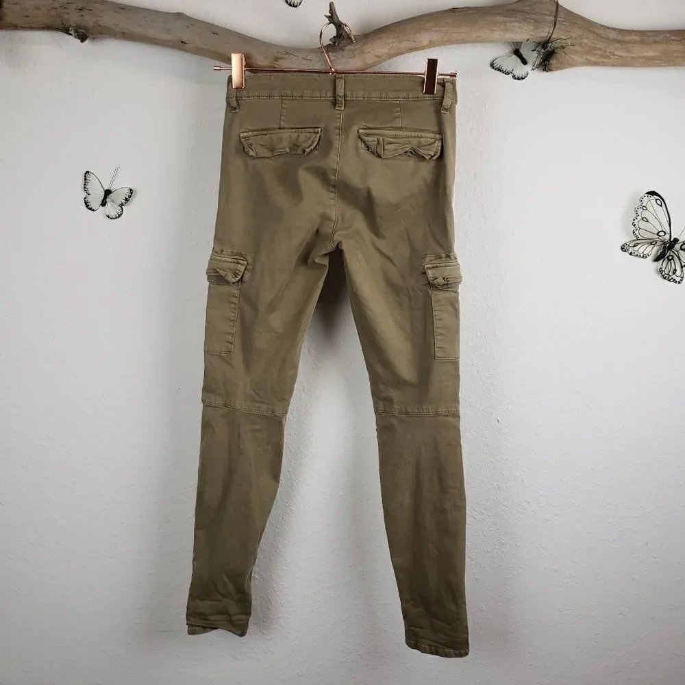 J brand grayson cargo skinny willow green